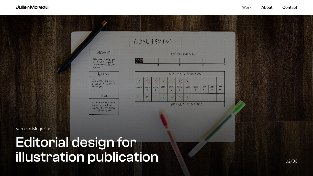 Loading preview of Editorial Agency Portfolio